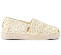 TOMS Mädchen Alpargata Classic Flache Sandale, Natural Moroccan Crochet