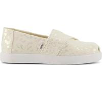 TOMS Mädchen Alpargata Classic, Natur, 9 UK Child EU