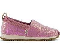 TOMS Mädchen Alpargata Resident Sneaker Zum Reinschlüpfen, Cosmic Pink Iridescent Leopard, 31 EU
