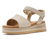 Toms Diana champagne glimmer slub canvas 37.5