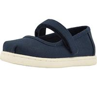 TOMS Mädchen Mary Jane Schuh, Navy, 21 EU