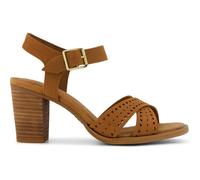 Toms Majorca Ankle Strap brown sugar nubuck leather/perf 35.5