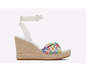 TOMS Marisela Damen Weiße Keilabsätze EU 42 / UK 8