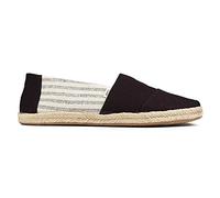 TOMS Men Alpargata Black, Herren Espadrilles, Schwarz (Black 000), 42.5 EU