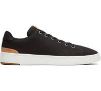 TOMS Mens Travel Lite Low Lace Up Sneakers Shoes Casual - Black