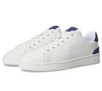 TOMS Men's TRVL LITE 2.0 Low Sneaker, Bright White/Cadet Blue Leather, 7 UK
