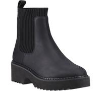 TOMS Millie Leder Damen Schwarze Absatzstiefeletten EU 38 / UK 5