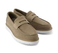 TOMS Navi TRVL LITE Havana Leder Herren Dune Slipper