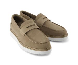 TOMS Navi TRVL LITE Havana Leder Herren Dune Slipper EU 47.5 / UK 12