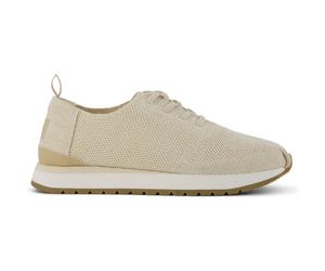 Toms Resident Plus Lace UP natural metallic engineered knit 42.5