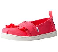 TOMS Unisex Rüschen Alpargata Loafer flach, Himbeere, 5 UK