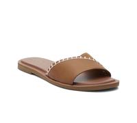 TOMS Damen Shea Schiebe-Sandalen, Hellbraunes Wildleder, 42 EU