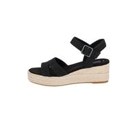 TOMS Sandalen Textil Schwarz - 38,5