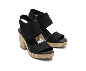 TOMS Sandaletten in Schwarz - Größe 39 | Damen Sandalen