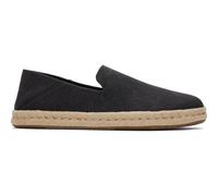 Toms Santiago Recycled Cotton Canvas Mn Herren Espadrilles Schwarz (Black Rec..., Gr. 42.5 EU / 9.5 US / 8.5 UK