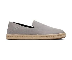 Toms Santiago drizzle grey recycled cotton canvas 40.5