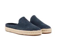 TOMS Santiago Herren Clogs Aus Veloursleder In Blau EU 44.5 / UK 10