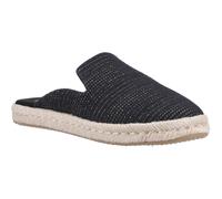 TOMS Santiago Mule Damen schwarze Metall-Pantoffeln EU 38 / UK 5