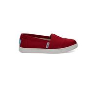 TOMS ALPARGATA Espadrille Canvas Unisex Kinder , ROT , 34 EU