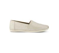 TOMS Alpargata mit Cloudbound Leather Damen Silber Espadrilles, silber, 37.5 EU