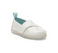 TOMS Classic Alpargata, Flacher Slipper, White Confetti Coated Glitter,