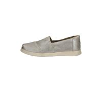 TOMS Slipper Leder Silber - 42