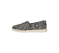 TOMS Slipper Textil Schwarz/Weiß - 40