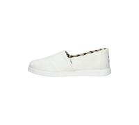 TOMS - Damen Alpargata Plus Espadrille, Kolorit White Recycled Cotton Canvas, Größe: 40 EU