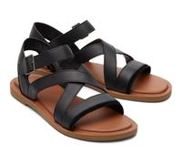 TOMS Sloane 100% Kuh Damen Sandalen in Schwarz EU 38 / UK 5