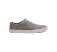 TOMS MEN CARLO Drizzle Grey Heritage Canvas UK7.5