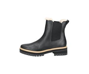 TOMS Stiefelette Leder/Textil Schwarz Warmfutter - 42
