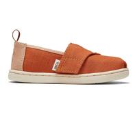 Toms - Tiny Alpargata Woven - Kleinkinder Klett-Espadrilles - Braun (Umber Br..., Gr. 28.5 EU / 11 US C / 10 UK C