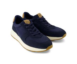 TOMS TRVL LITE Retro-Leder Herrenschuhe Navy EU 40,5 / UK 7