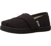 TOMS Unisex Kinder Alpargata Flache Slipper, SCHWARZ, 23.5 EU