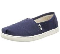 TOMS Unisex Kinder Alpargata Core Flache Slipper, Marineblau, 36.5 EU