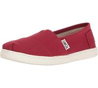 TOMS Unisex Kinder Alpargata Core Flache Slipper, Rot, 36.5 EU