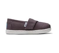 TOMS TINY ALPARGATA Espadrille Canvas Unisex Kinder Ash Canvas,Grau/Gray size 27 EU / 9 UK