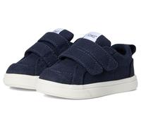 TOMS Unisex Kinder Cruz Double Strap Sneaker Mit Klettverschluss, Navy Heritage Canvas, 34.5 EU
