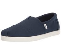 TOMS Herren Alp FWD Flacher Slipper, Marineblaues recyceltes Baumwollleinen, 43.5 EU