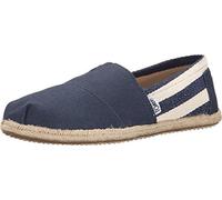 TOMS University Classic, Damen Espadrilles, Blau (Navy Stripe 410), 36 EU