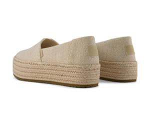 Toms Valencia champagne glimmer slub canvas 43.5