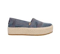 TOMS Damen Valencia Flacher Slipper, Marineblauer Denim, 42 EU