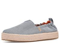 TOMS Valencia Plattform, Niagara Mist Chambray Dot, 35 EU