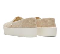Toms Verona Slip ON natural undyed heritage canvas 39