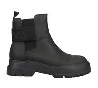 TOMS Women_Boot_Black Leather, Wanderstiefel für Damen, Schwarz, 38 EU