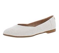 TOMS WOMEN JUTTI NEAT Natural Metallic Herringbone UK5.5