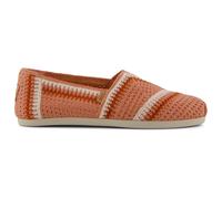 TOMS - Women's Alpargata Espadrilles - Sneaker, Gr. 38, braun (MediumPinkCroched)