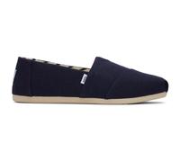 TOMS Alpargata Classic Baumwoll Damen Navy Espadrilles - EUR 42
