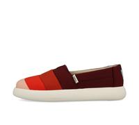 Toms Womens Alpargata Mallow Damen Burgundy Multi Matte Woven - EUR 40