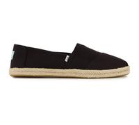 TOMS - Women's Alpargata Rope Recycled Cotton - Sneaker, Gr. 37, schwarz (Black)